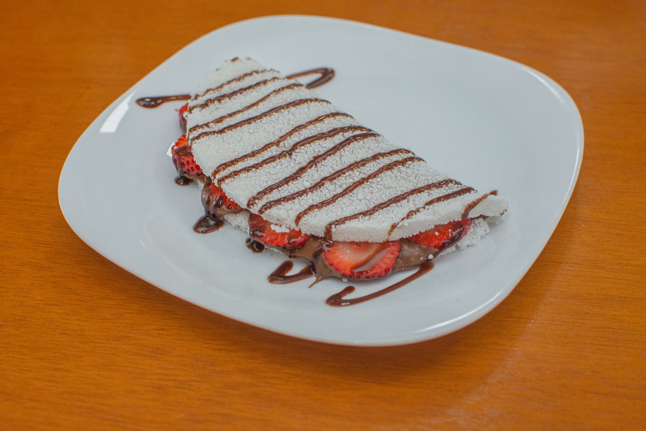 Tapioca de morango
